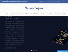 Tablet Screenshot of maxtech4u.com